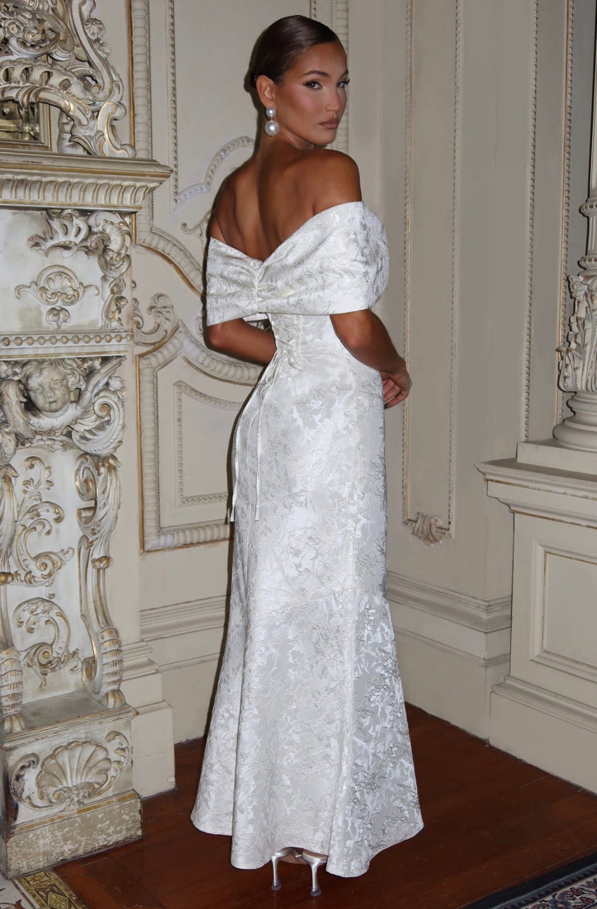 BABYBOO Emberly Maxi Dress in Ivory (S)