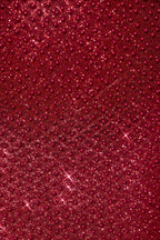 Oh Polly Embellished Midi Dress in Red